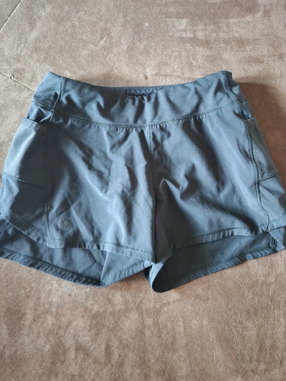 Athleta Girls' Charcoal Gray Active Shorts